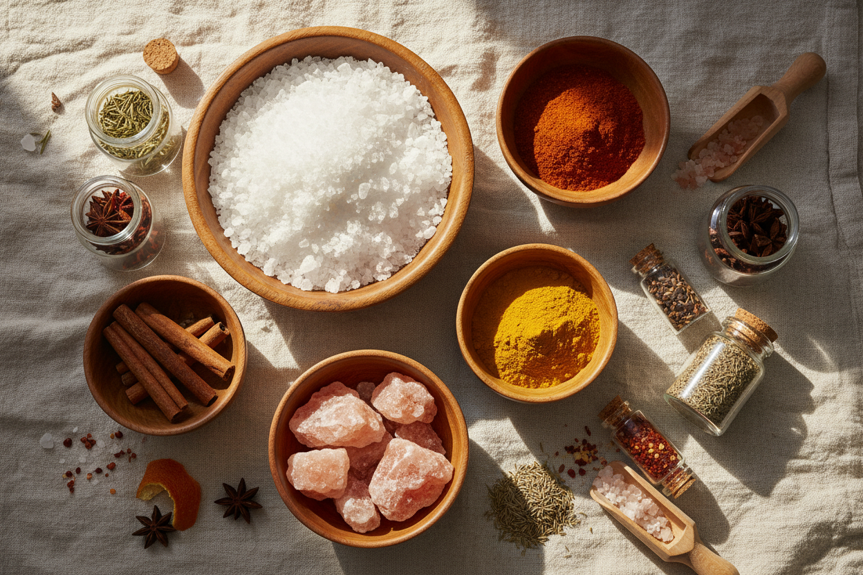 SALT AND SPICES