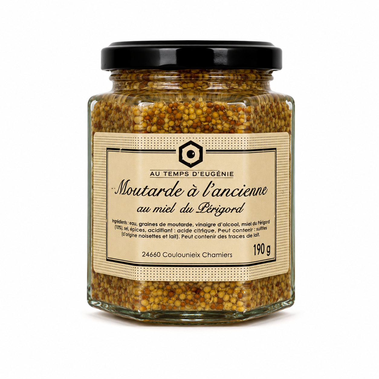 Old Fashioned mustard with Perigord honey